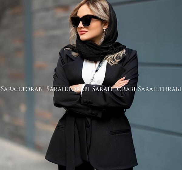 عکس کت و شلوار مشکی