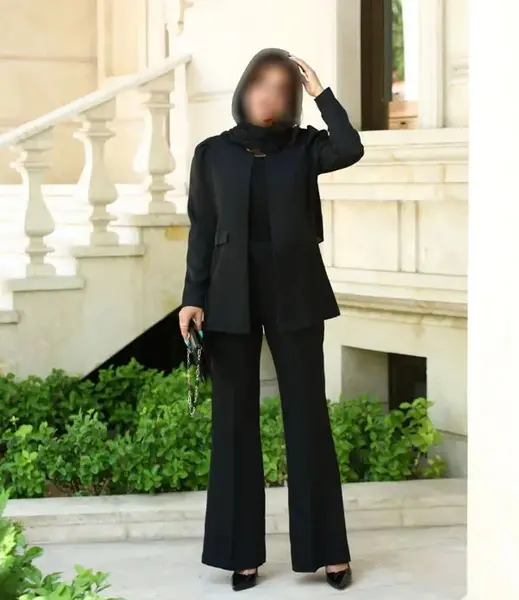 عکس کت و شلوار مشکی