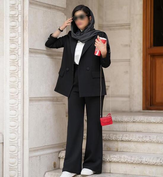 عکس کت و شلوار مشکی