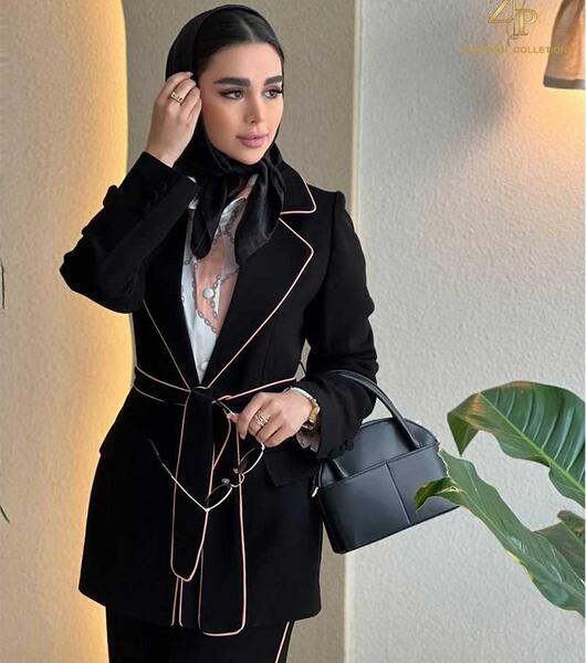عکس کت و شلوار مشکی