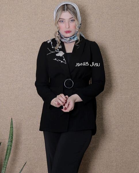 عکس کت و شلوار مشکی