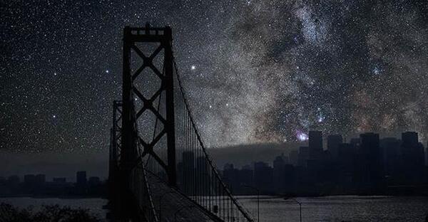 عکس آسمان آلوده