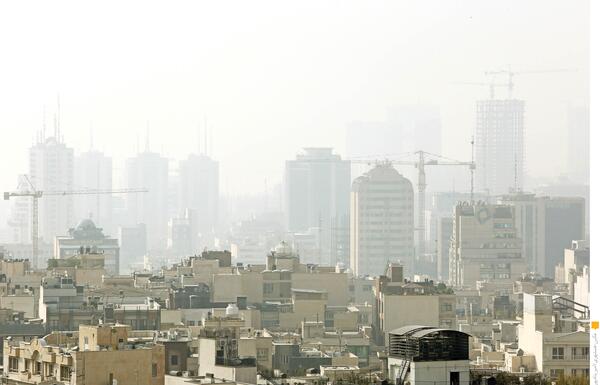 عکس آسمان آلوده