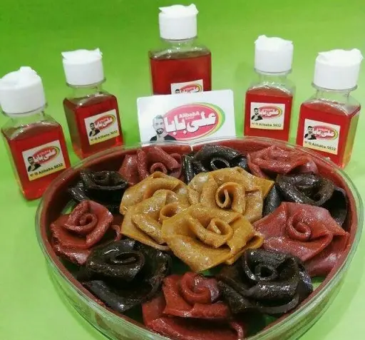 عکس لواشک گل گلی