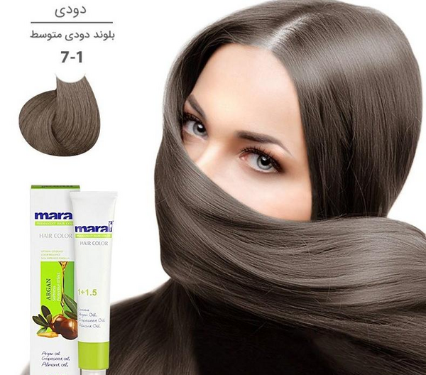 عکس رنگ موی دودی شماره 7