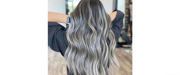 عکس رنگ موی دودی شماره 7