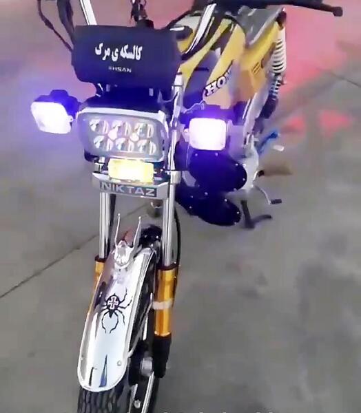 عکس موتور هوندا تک چرخ