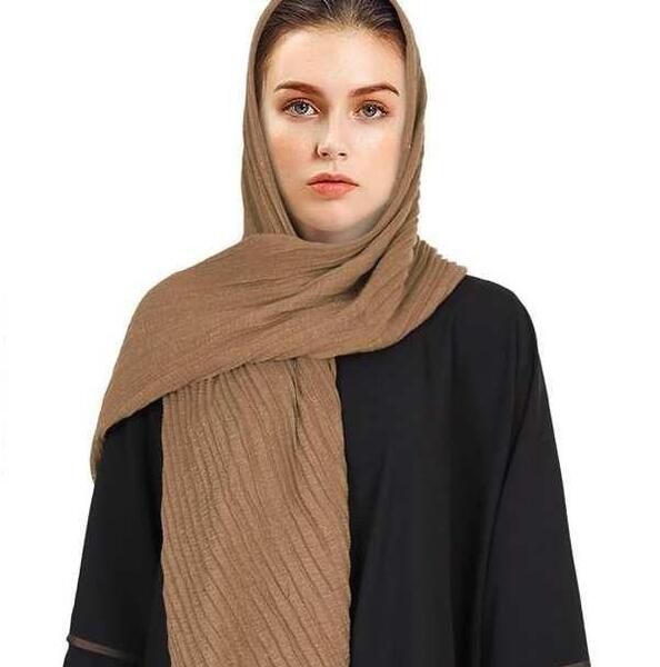 عکس روسری قهوه ای
