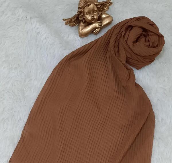 عکس روسری قهوه ای