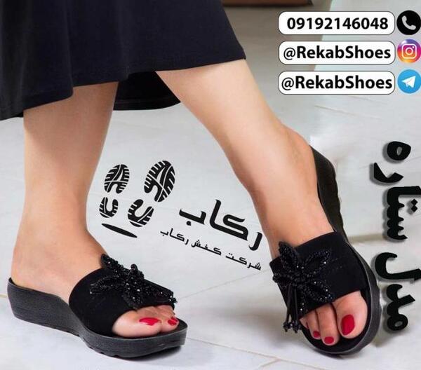 عکس کفش دمپایی دخترانه جدید