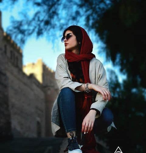 عکس دختر ایرانی زیبا طبیعی