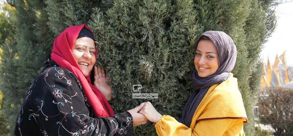 عکس رابعه اسکویی در خارج کشور