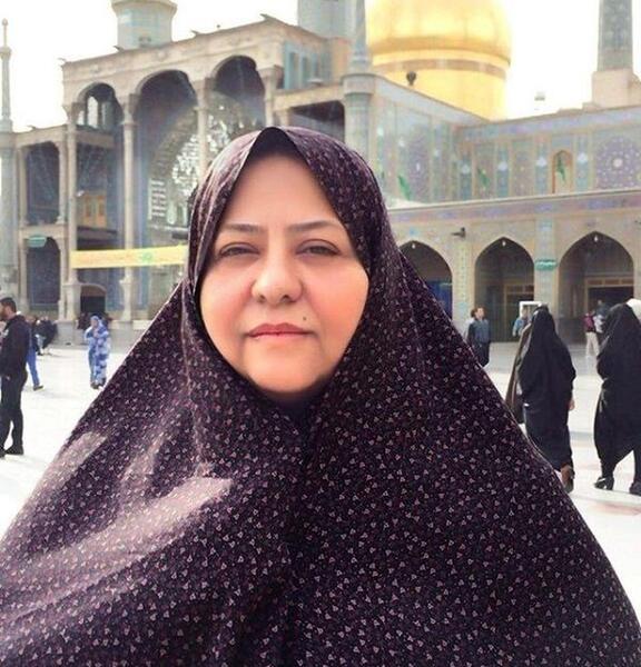 عکس رابعه اسکویی در خارج کشور
