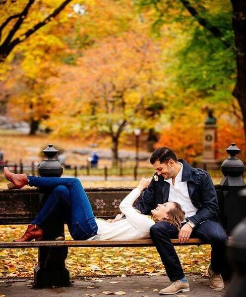 عکس ست پاییزی عاشقانه