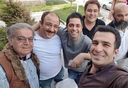 عکس اشکان اشتیاق با زنش