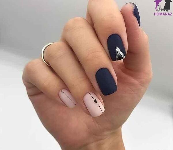 عکس مدل ژلیش ناخن کوتاه دخترانه