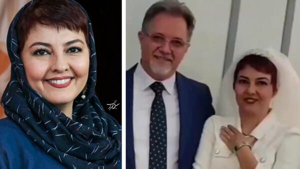 عکس آناهیتا همتی و شوهرش