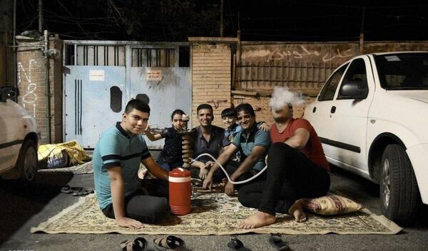 عکس جاده چالوس در شب