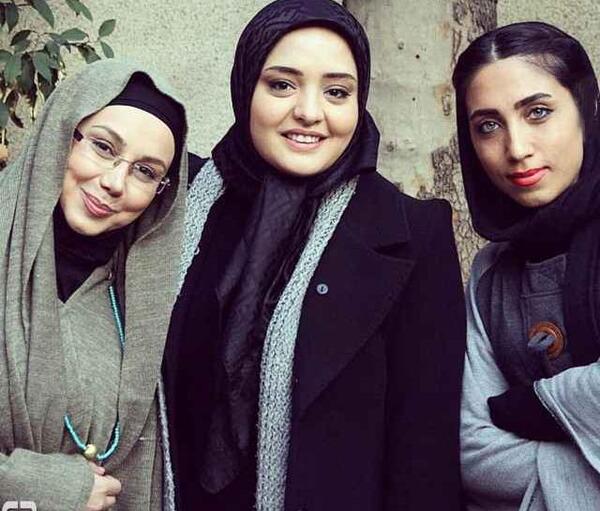 عکس دوست پسر نرگس محمدی