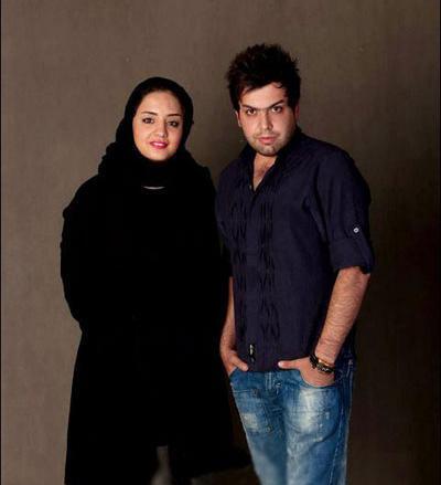 عکس دوست پسر نرگس محمدی