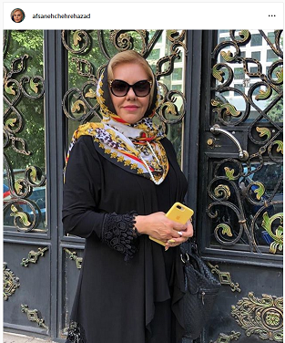 جدیدترین عکس های افسانه چهره آزاد