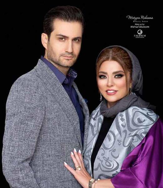 عکس همسر جدید پویان
