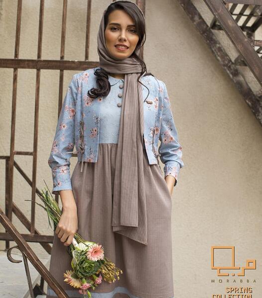 عکس سارافون گلدار