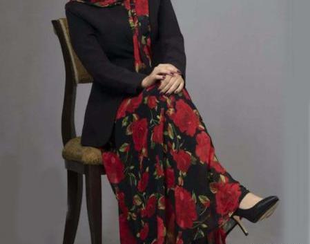 عکس سارافون گلدار