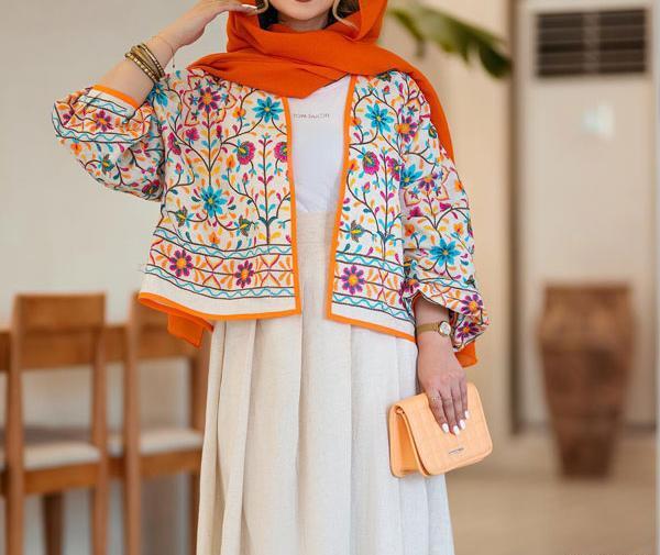 عکس سارافون گلدار