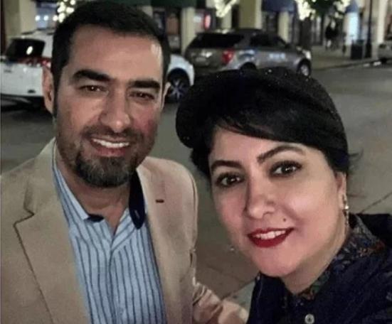 عکس لو رفته شهاب حسینی با لیلا فروهر
