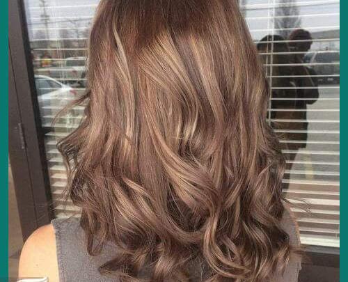 عکس رنگ مو تیره بدون دکلره