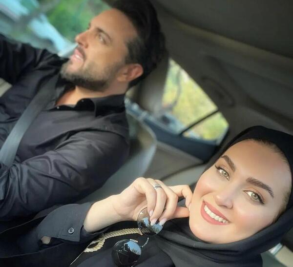 عکس علی کریمی و خانمش