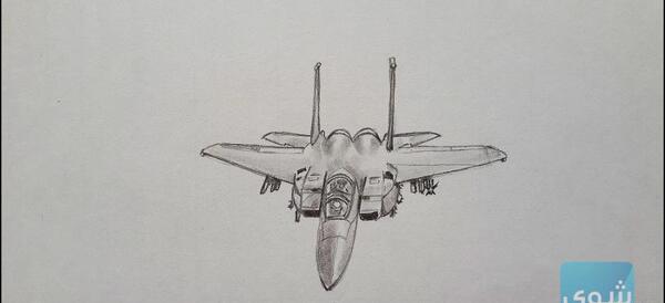 عکس گرافیکی جنگنده