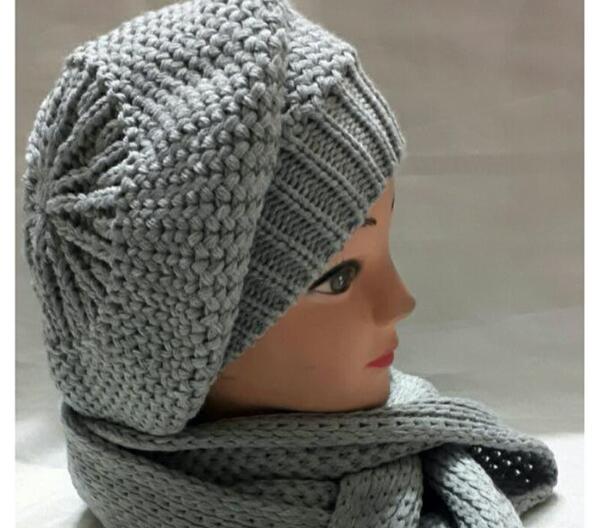 عکس شال گردن بافتنی مردانه