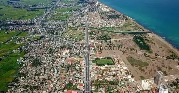 عکس زمین ساحلی
