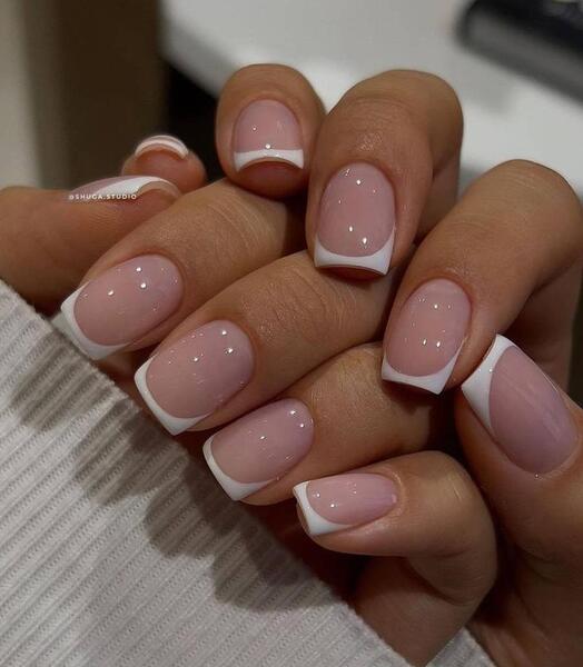 عکس مدل ناخن ژلیش دخترانه جدید کوتاه