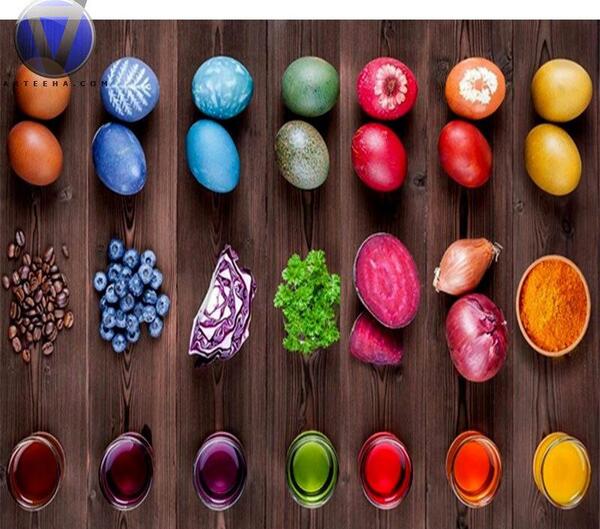 عکس رنگ مواد غذایی
