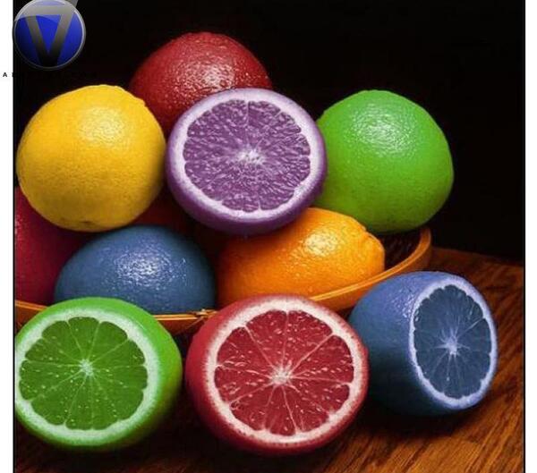 عکس رنگ مواد غذایی