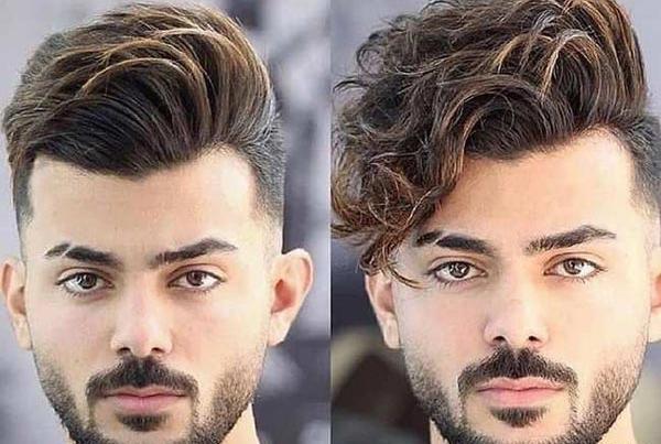 عکس بافت مو لندنی