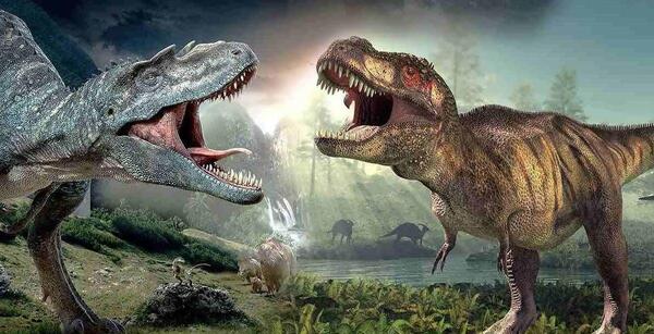 عکس طبیعت دایناسور