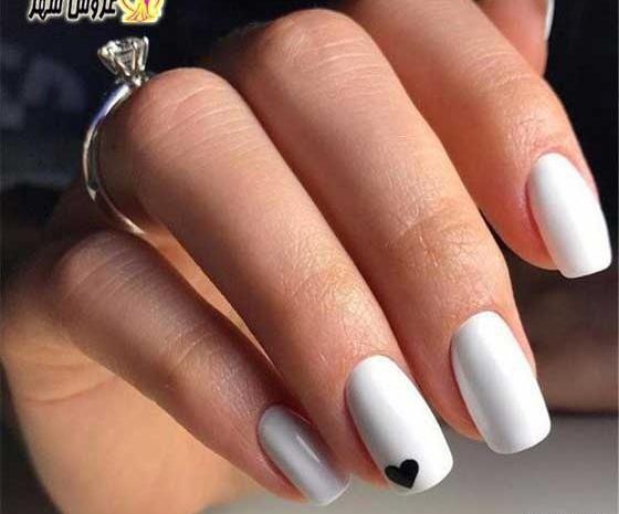 عکس مدل ناخن کوتاه ساده و شیک