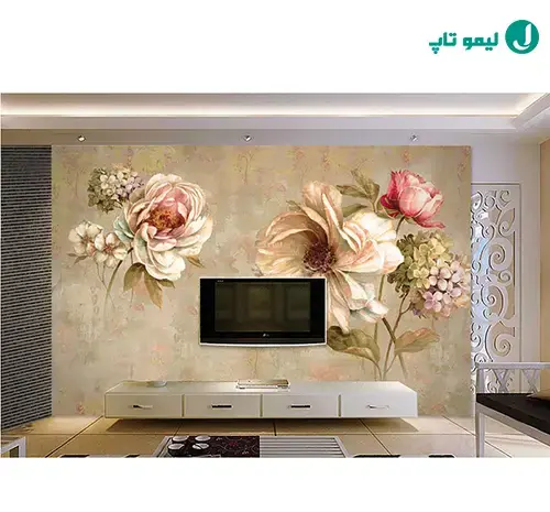 عکس سه بعدی پشت تلویزیون