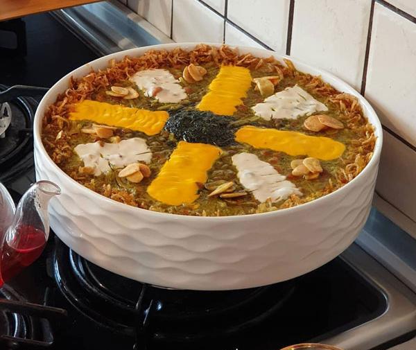 عکس ظرف آش رشته