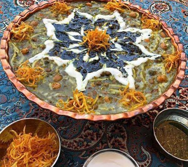 عکس ظرف آش رشته