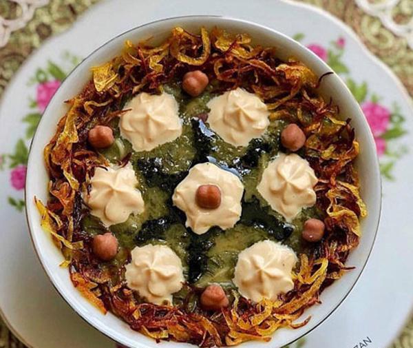 عکس ظرف آش رشته