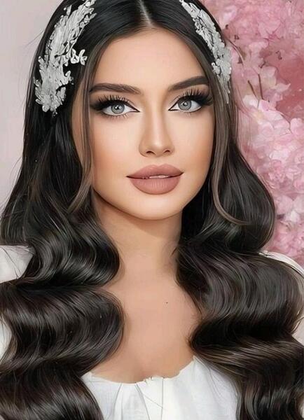 عکس شینیون مو رنگ روشن
