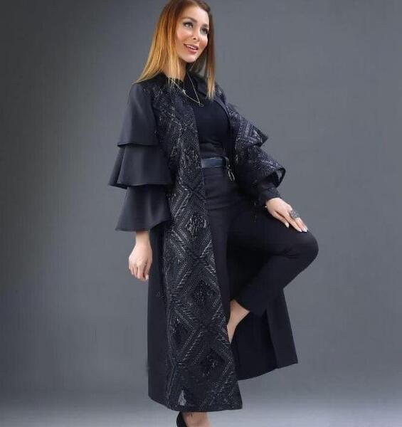 عکس مدل مانتو سال ۱۴۰۰ زنانه مجلسی