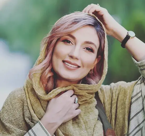 عکس حدیث میرامینی در کنار همسرش