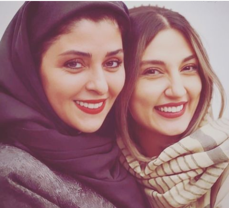 عکس حدیث میرامینی در کنار همسرش