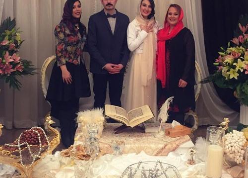 عکس حدیث میرامینی در کنار همسرش